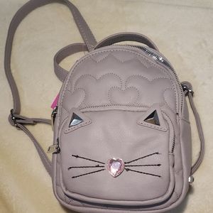 Betsy Johnson Cat Mini backpack